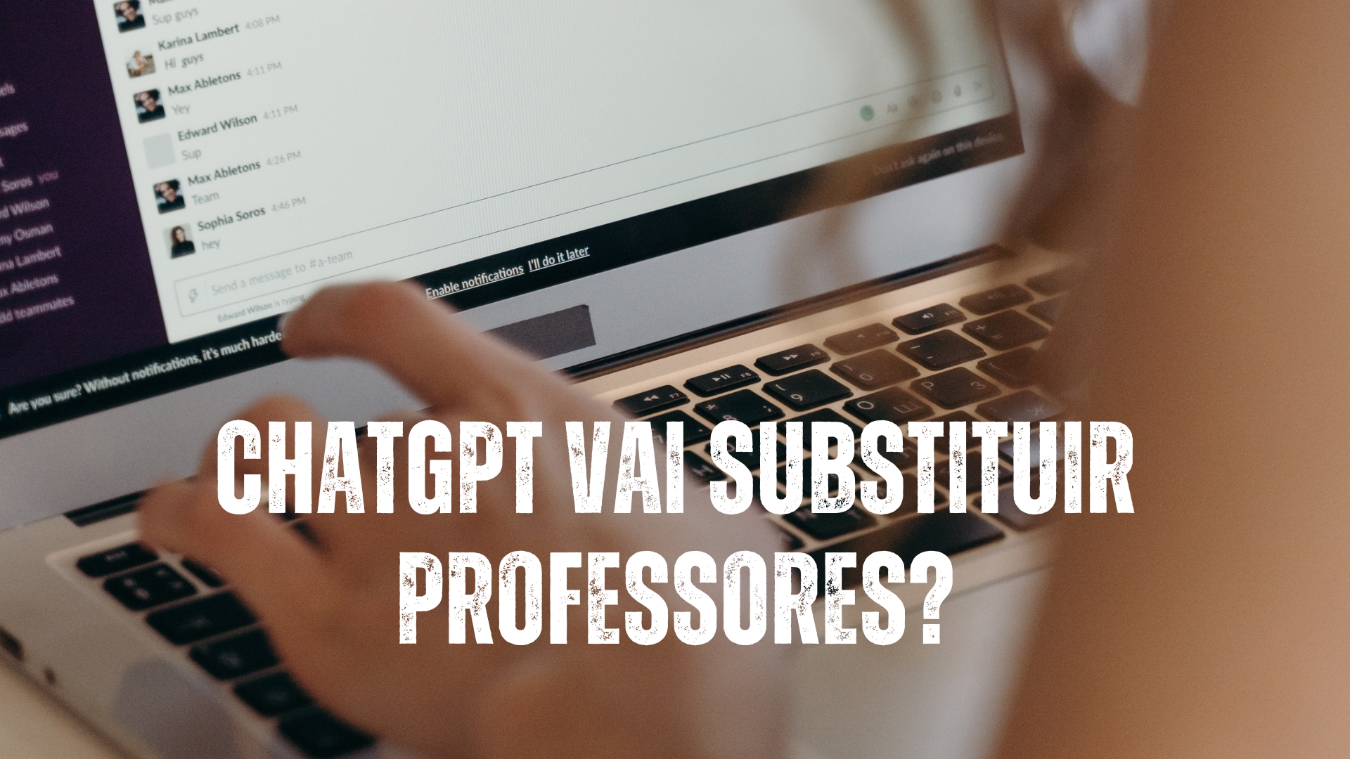 ChatGPT vai substituir professores?